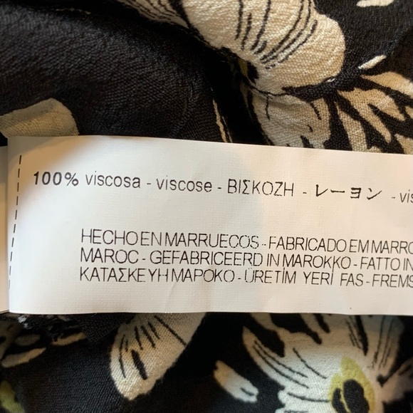 Zara Floral Romper Dress Long Sleeve XS - Picture 11 of 13